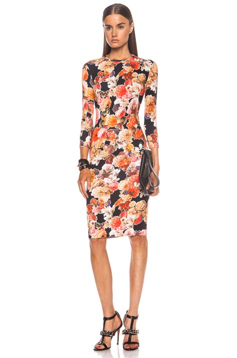 givenchy print dress|Givenchy aesthetic dress.